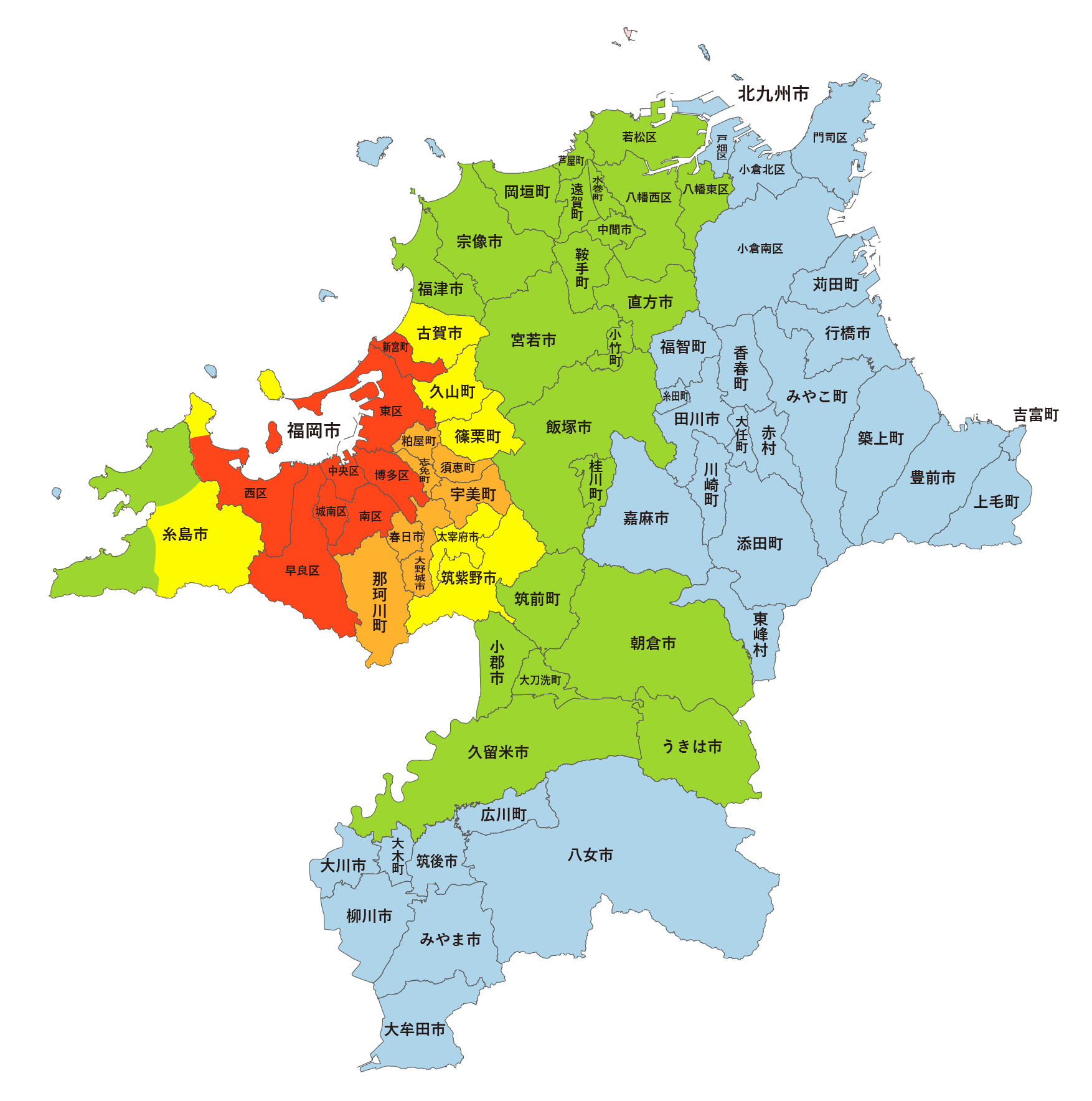 福岡エリア 福岡エリア